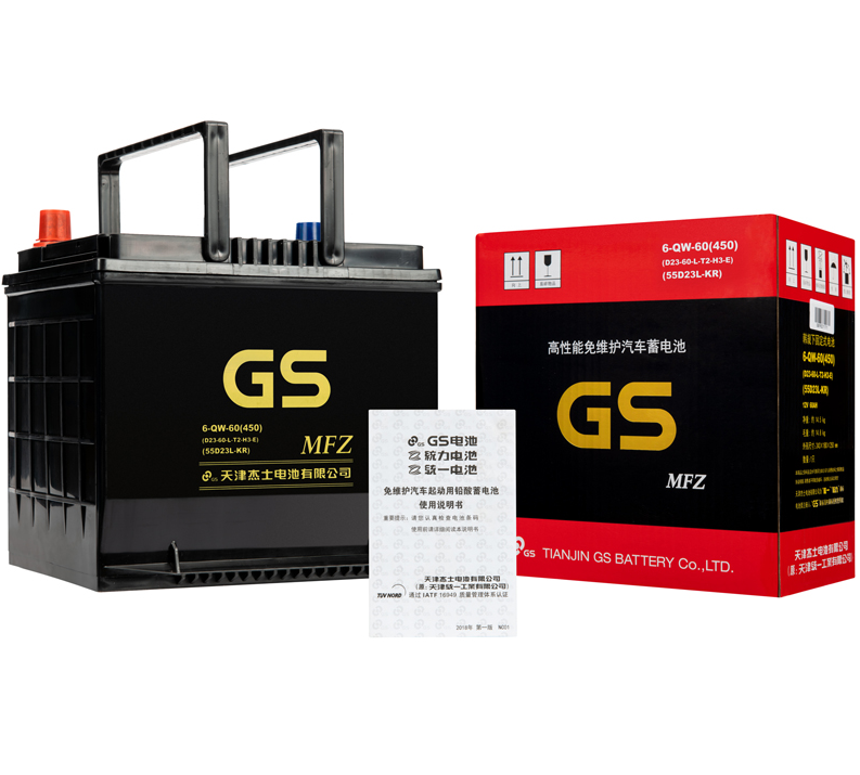 GS/统一55D23蓄电池60AH丰田卡罗拉雷凌花冠威驰天籁原装汽车电瓶 GS/统一55D23蓄电池60AH丰田卡罗拉雷凌花冠威驰天籁原装汽车电瓶